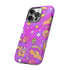 Galactic Gaze Phone Case in Pink