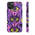 Pastel Goth Bat Faux Crochet Phone Case