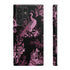 Gothic Peacock Toile Phone Case