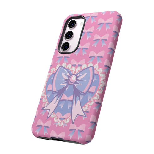 Heart Coquette Bow Phone Case