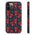 Red Cherry Skull Phone Case
