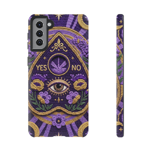 Purple Planchette Garden Crochet Tough Case in Matte