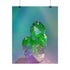 Raw Green Quartz Cluster Fine Art Print