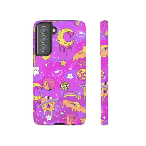 Galactic Gaze Phone Case in Pink