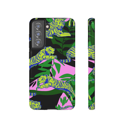 Tropical Tiger Phone Case