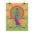 Roller Skating Grecian Goddess Art Print
