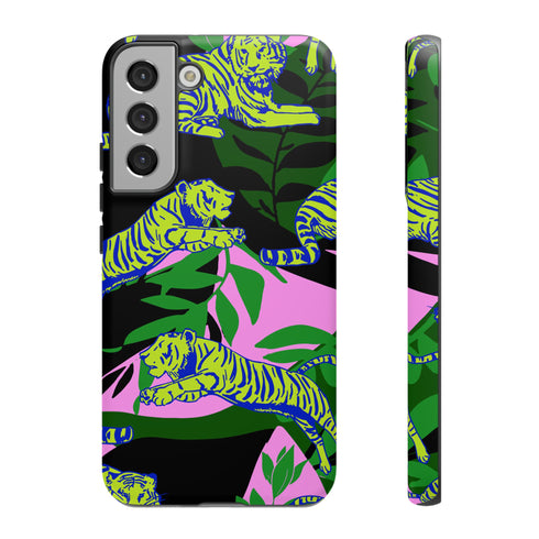 Tropical Tiger Phone Case