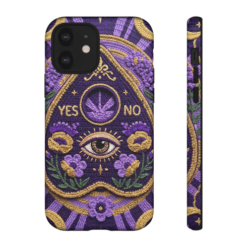 Purple Planchette Garden Crochet Tough Case in Matte