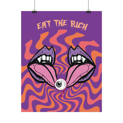 Eat the Rich Fine Art Print