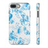 Vintage Toile Print Skeleton Phone Case