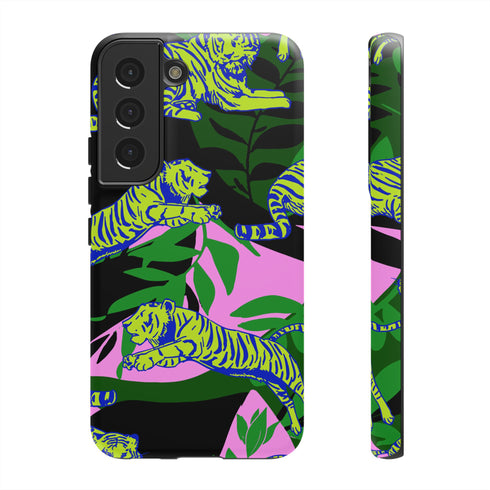 Tropical Tiger Phone Case