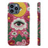 Maximalist Eye Cloud Faux Crochet Tough Case in Matte