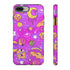 Galactic Gaze Phone Case in Pink