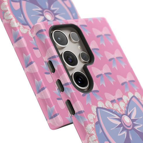 Heart Coquette Bow Phone Case