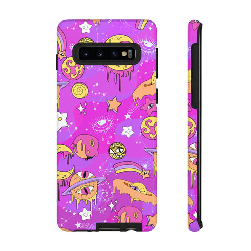 Galactic Gaze Phone Case in Pink
