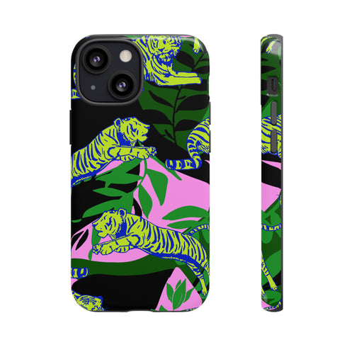 Tropical Tiger Phone Case