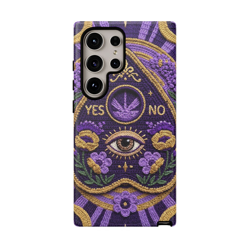 Purple Planchette Garden Crochet Tough Case in Matte