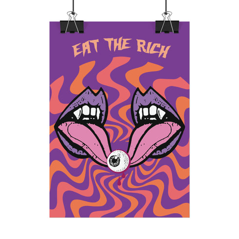 Eat the Rich Fine Art Print