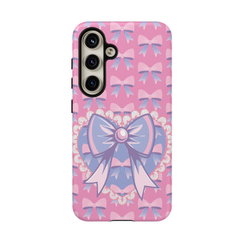 Heart Coquette Bow Phone Case