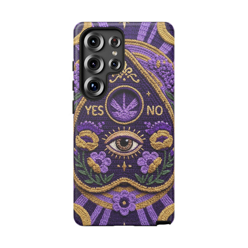 Purple Planchette Garden Crochet Tough Case in Matte