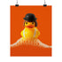 A Clockwork Orange Rubber Ducky Art
