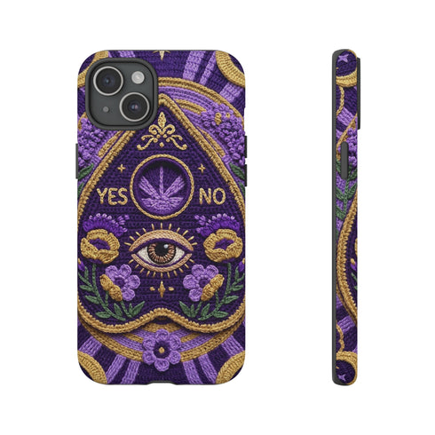 Purple Planchette Garden Crochet Tough Case in Matte