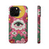 Maximalist Eye Cloud Faux Crochet Tough Case in Matte