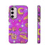 Galactic Gaze Phone Case in Pink