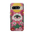 Maximalist Eye Cloud Faux Crochet Tough Case in Matte