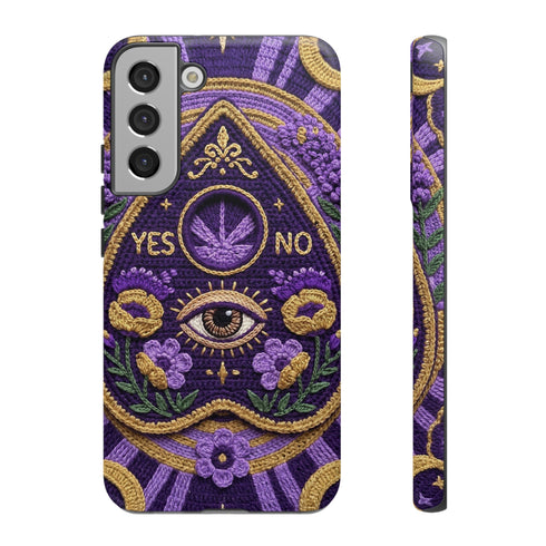 Purple Planchette Garden Crochet Tough Case in Matte