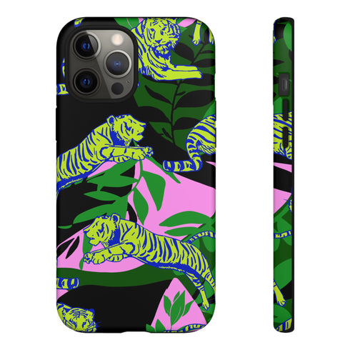 Tropical Tiger Phone Case