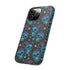 Skull Cherry Phone Case in Blue