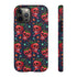 Red Cherry Skull Phone Case