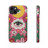Maximalist Eye Cloud Faux Crochet Tough Case in Matte