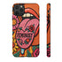 Feminist Tongue Faux Embroidery Phone Case