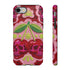 Faux Crochet Cherry Skull Phone Case | Pastel Goth Macabre Matte Cover