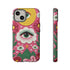 Maximalist Eye Cloud Faux Crochet Tough Case in Matte