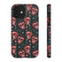 Pink Cherry Skull Phone Case