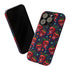 Red Cherry Skull Phone Case