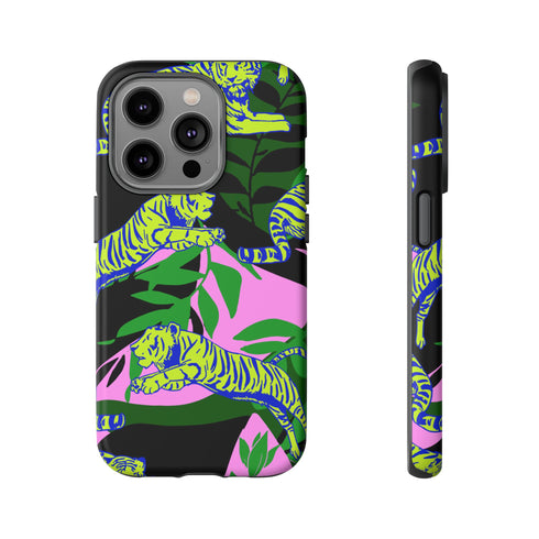 Tropical Tiger Phone Case