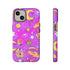 Galactic Gaze Phone Case in Pink