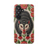 Angry Possum Faux Embroidery Phone Case
