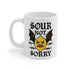 Sour Not Sorry Lemon Ceramic Mug