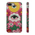 Maximalist Eye Cloud Faux Crochet Tough Case in Matte