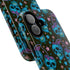 Skull Cherry Phone Case in Blue