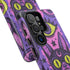 Pastel Goth Bat Faux Crochet Phone Case