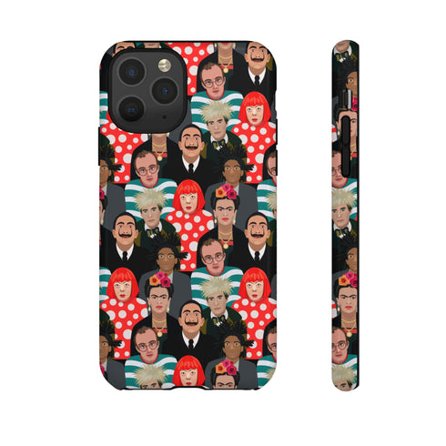 Art Icons Mosaic Phone Case