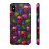 Stained Glass Cherry Skull Phone Case