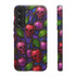Stained Glass Cherry Skull Phone Case