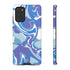 Blue Marble Swirl Phone Case in Blue